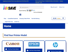 Tablet Screenshot of inksave.co.uk